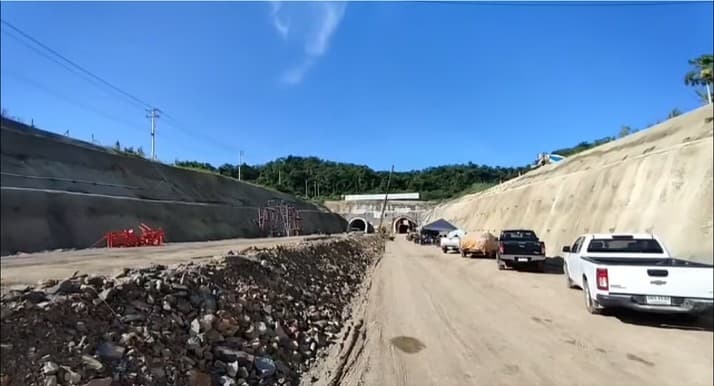 SRT tunnel site photo