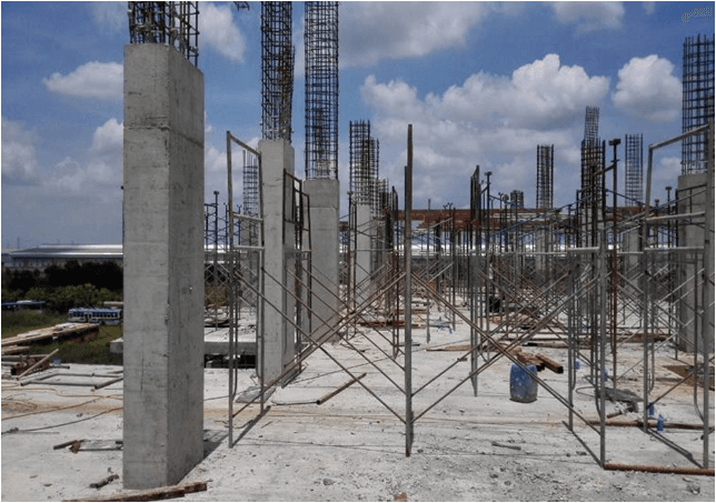 University building construction photo 12