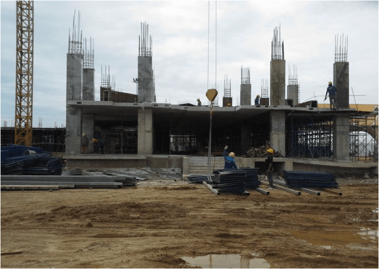 University building construction photo 17