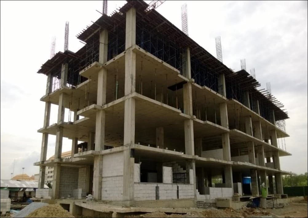 University building construction photo 26