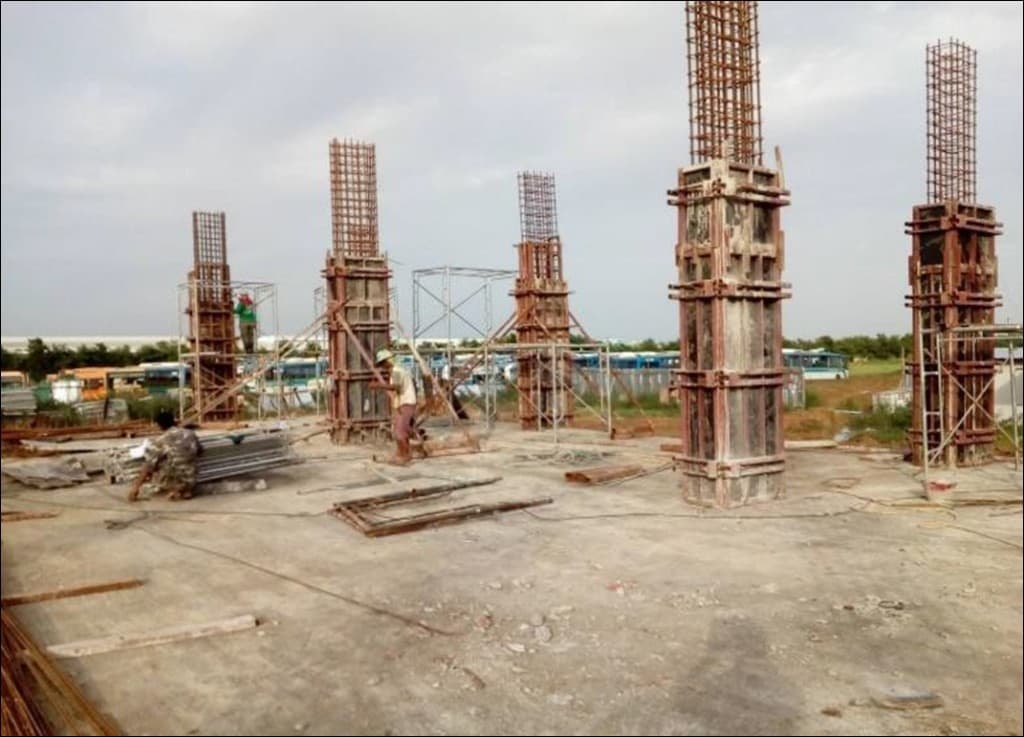 University building construction photo 33