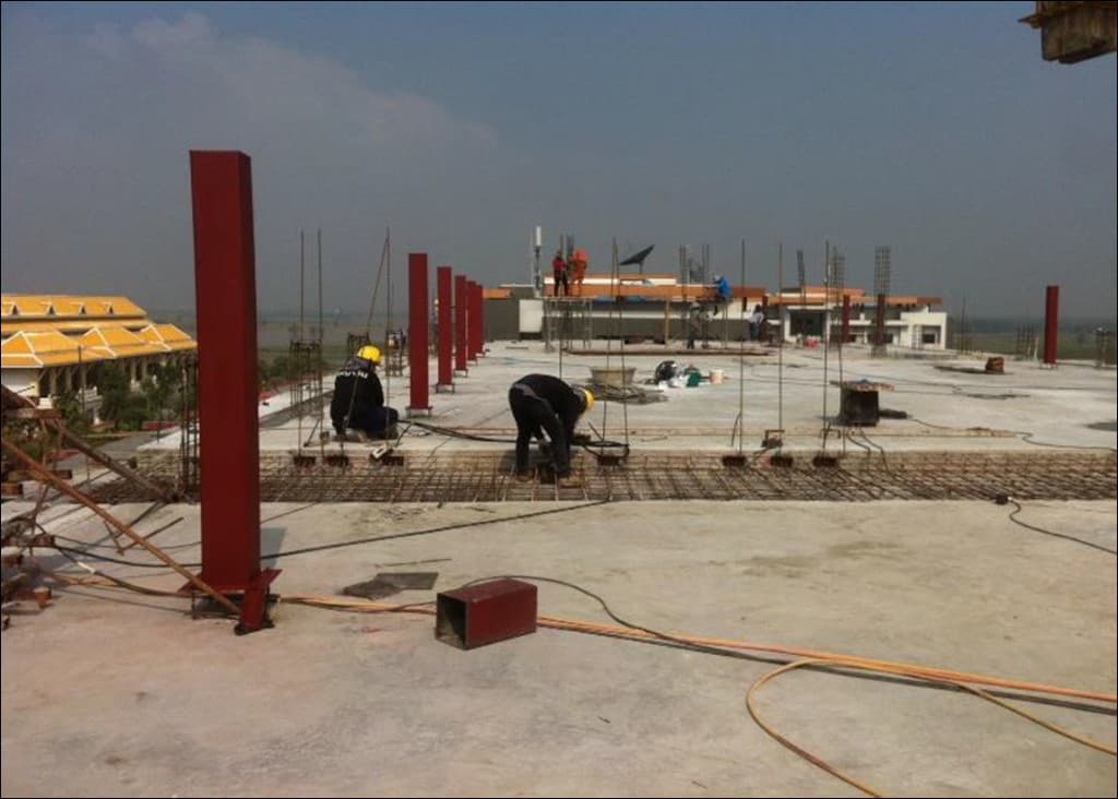 University building construction photo 36