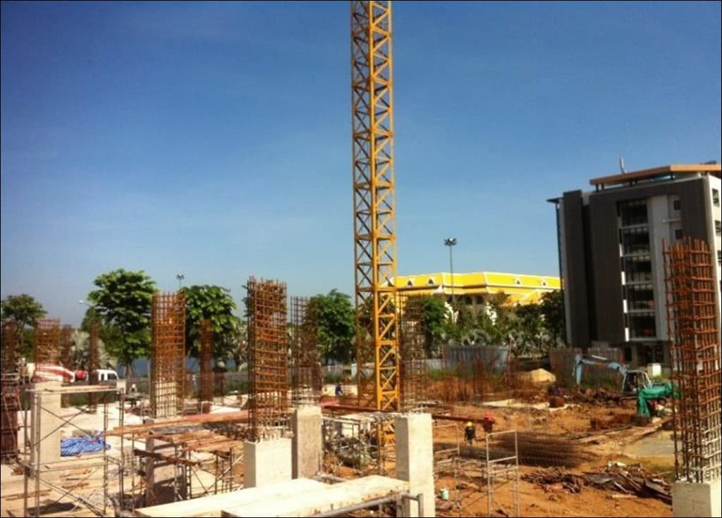 University building construction photo 38