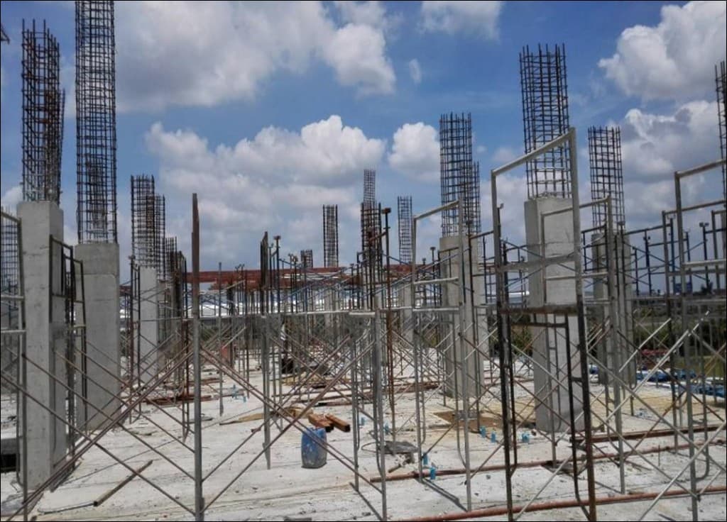 University building construction photo 45