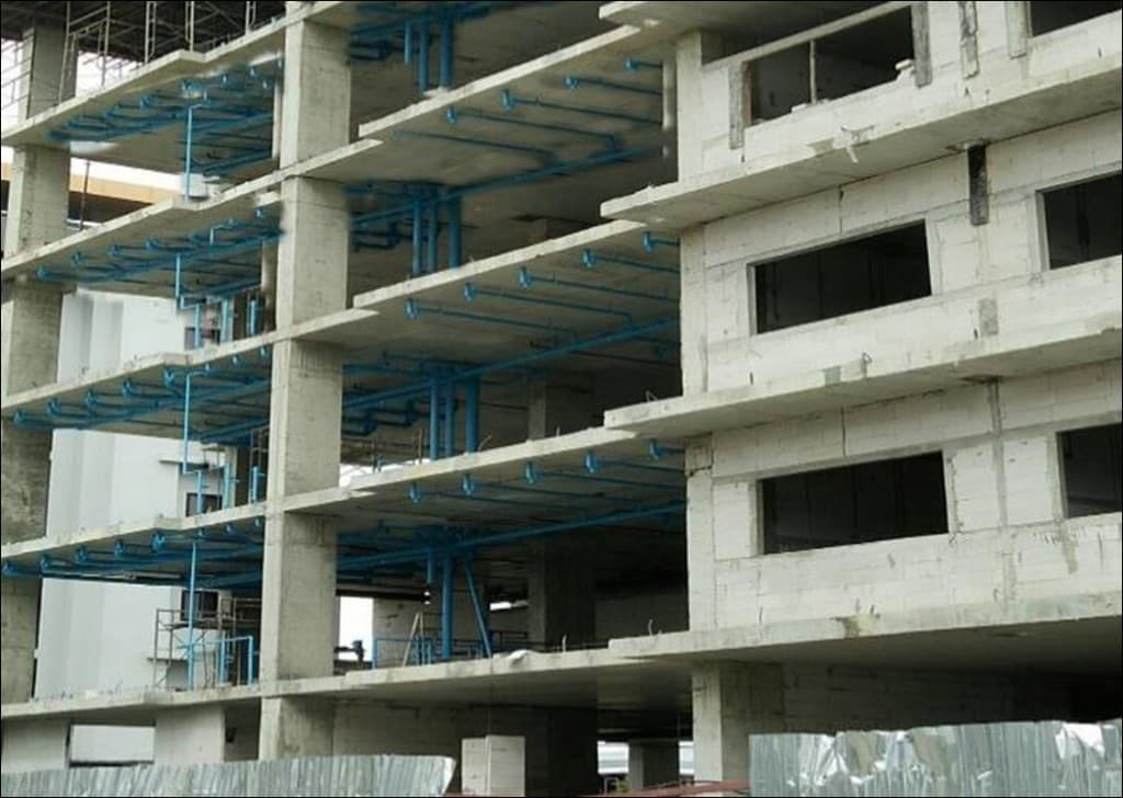 University building construction photo 49