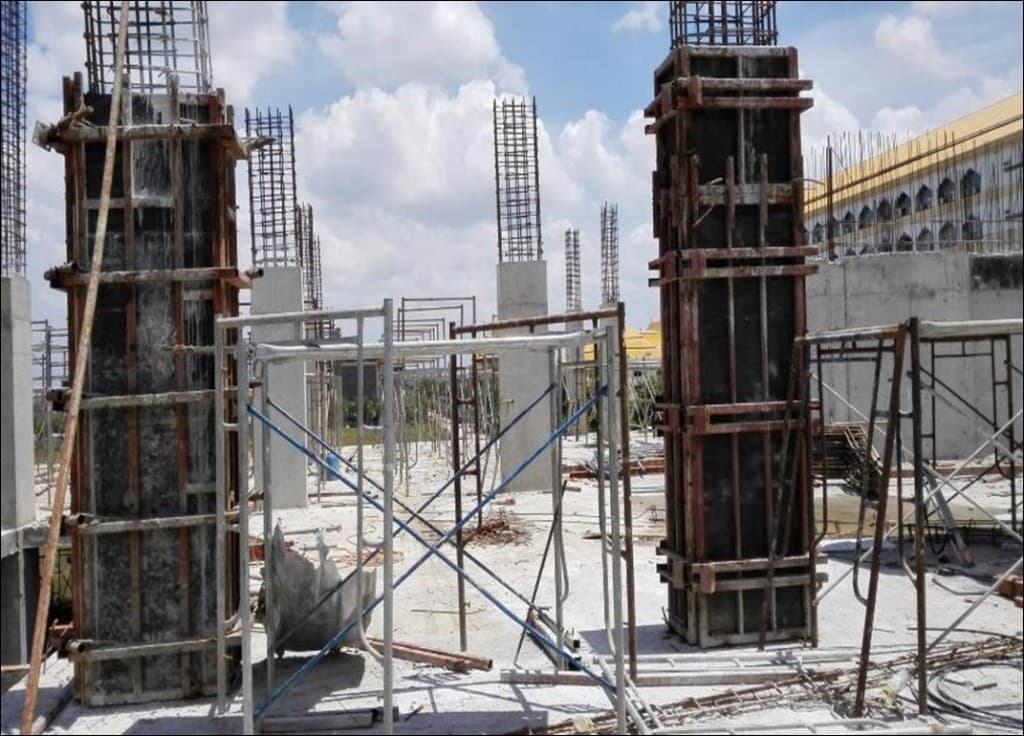 University building construction photo 52