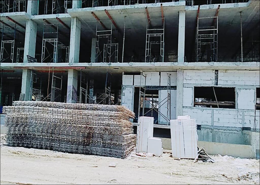 University building construction photo 56